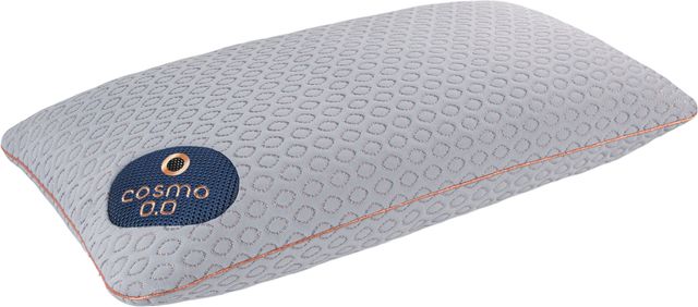BEDGEAR® Cosmo Performance® Shredded Foam/Polyester Fiber Blend 0.0 Medium Firm King Standard Pillow-0