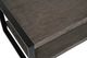 Jofran Inc. Pinnacle Platinum Cocktail Table with Black Frame-3
