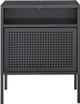 Elements International Ember Gray Nightstand-1