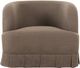 Moe's Home Collection Maren Brown Swivel Chair-1