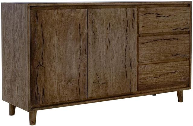International Furniture Direct Savia Brown Console-0