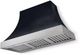 AGA Cascade 48" Gloss Black Wall Mounted Range Hood with Brushed Nickel Trim-0