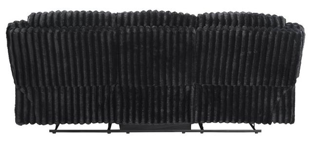 Homelegance® Goodland Black Manual Double Reclining Sofa-3