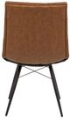 Coaster® Aiken 4-Piece Saddle Brown Upholstered Dining Side Chair-5