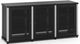 Salamander Designs® Synergy Model 337 AV Cabinet-Black/Aluminum-0