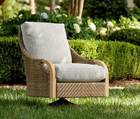 Lane Venture® Edgewood Swivel Rocker Lounge Chair-3