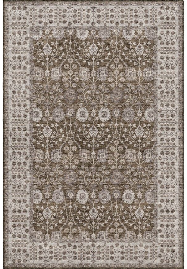 Dalyn™ Rug Company Hatay HY8 Chocolate 5'x8' Area Rug-0