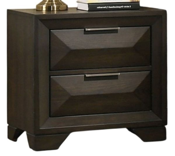 Furniture of America® Hexham Espresso Nightstand-0