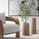 Uttermost® Ridge 2-Piece Light Brown Vase Set-1