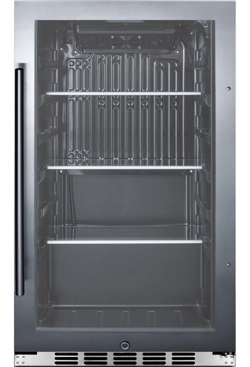 Summit® Commercial 19" 3.1 Cu. Ft. Stainless Steel Beverage Center-0