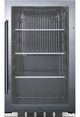 Summit® Commercial 19" 3.1 Cu. Ft. Stainless Steel Beverage Center-0