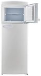 Unique® Appliances Classic Retro 22'' 7.5 Cu. Ft. Marshmellow White Top Freezer Refrigerator-1