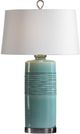 Uttermost® Rila Teal Glaze Table Lamp-0