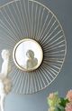 A & B Home 3-Piece Chester Gold Wall Mirror-2