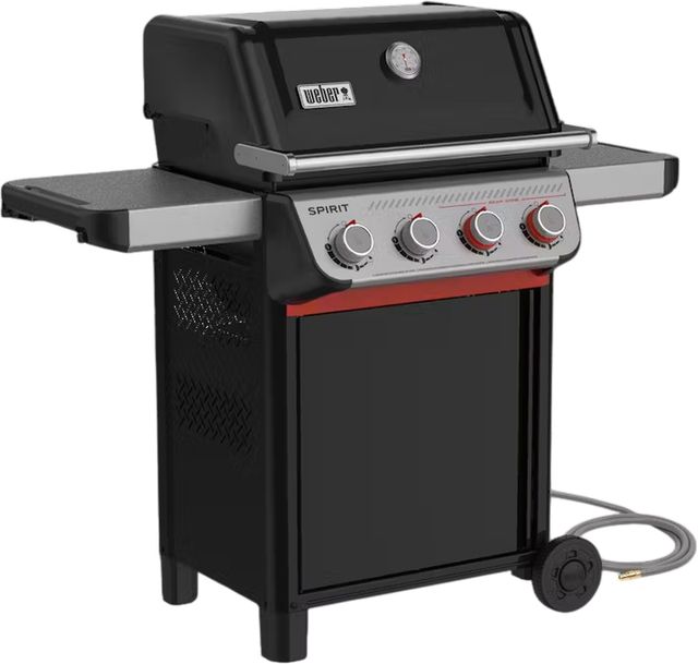 Weber® Spirit® E-425 4-Burner Black Natural Gas Freestanding Grill-3