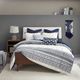 Olliix by INK+IVY Navy Full/Queen Mila Cotton Printed Comforter Set-4