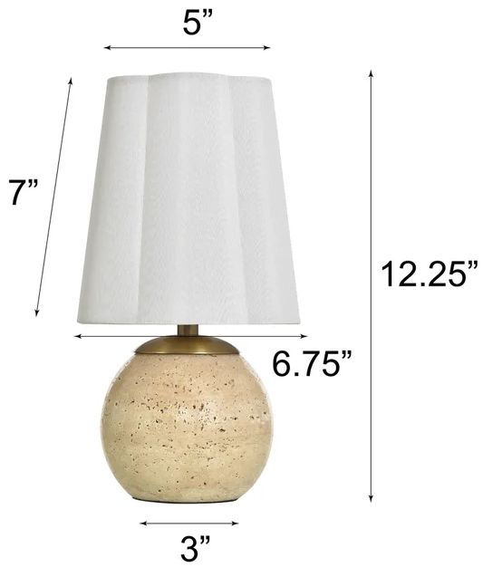 Stylecraft Tamara Day Beige Rosalind Accent Lamp-2