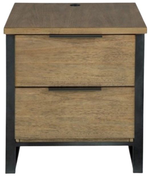 Signature Design by Ashley® Montia Light Brown End Table-2