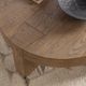 Classic Home Bristol Cafe Brown Round Coffee Table-5