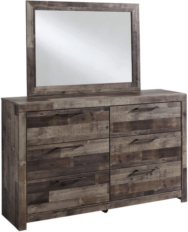 Benchcraft® Derekson Multi Gray Square Mirror-1