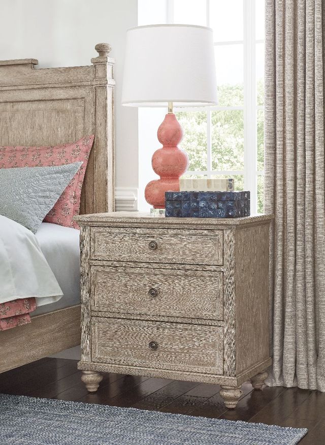 American Drew® Cambric Miriam Breve 3-Drawer Straight Nightstand-1