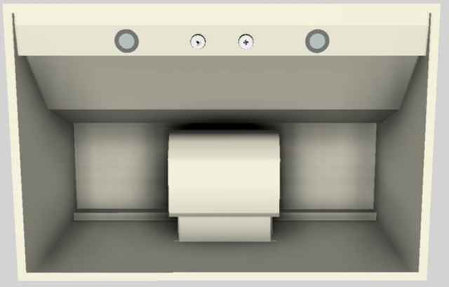 Vent-A-Hood® 36" Biscuit Wall Mounted Range Hood-3