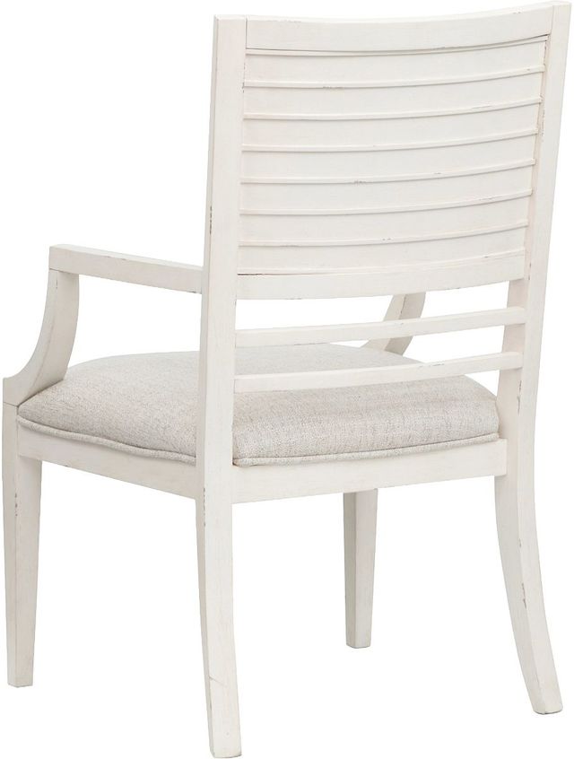 Magnussen Home® Echo Isles 2-Piece Sea Pearl Dining Arm Chair Set with Upholstered Seat and Back-4