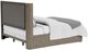 Riverside Furniture Sariel Designer Espresso Queen Upholstered Panel Bed-4