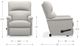 La-Z-Boy® Collage Chalk Manual Wall Recliner-5