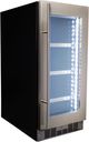 Silhouette® 3.1 Cu. Ft. Stainless Steel Frame Beverage Center-2