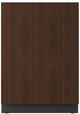 U-Line® Seamless Collection  24" 4.9 Cu. Ft. Panel Ready Dual-Zone Beverage Center with Solid Door-0