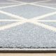 Kalora Interiors Eclipse Blue/Cream 5'x8' Area Rug-1