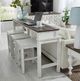 Liberty Furniture River Place 4-Piece Riverstone White Console Table Set-1