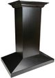 ZLINE Designer Series 36" Black Island Mount Range Hood-2