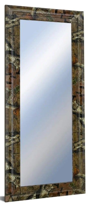 Classy Art Brown/Gray Decorative Wall Mirror-0