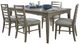 American WoodCrafters Meadowbrook 5-Piece Sand Dining Set-0