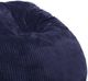 CordaRoy's® Indigo Plush Corduroy Queen Bean Bag-1