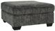 Signature Design by Ashley® Lonoke Gunmetal Oversized Accent Ottoman-0