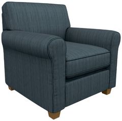 Best® Home Furnishings Customizable Annabel Club Chair with Honey Birch Legs