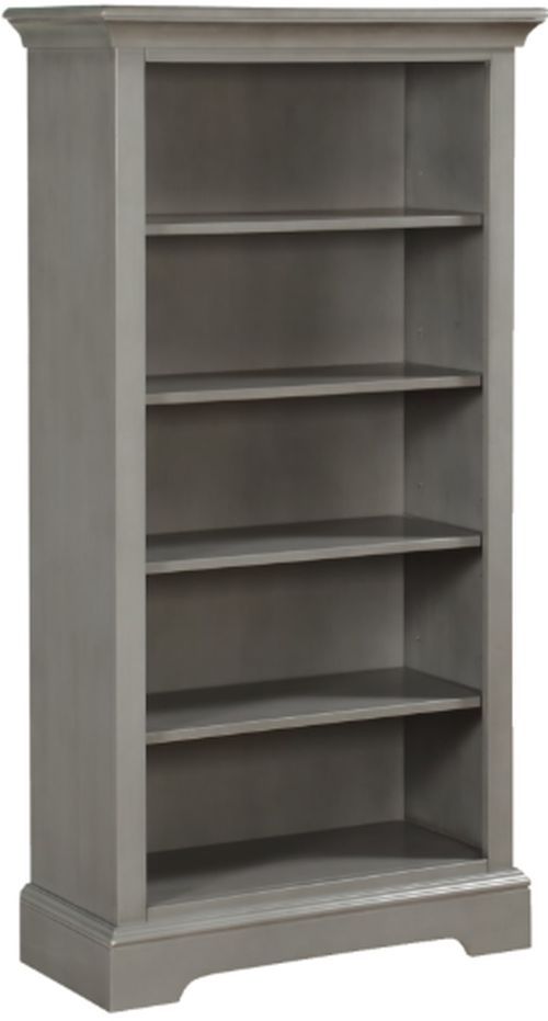 Winners Only® Tamarack Gray Bookcase-0