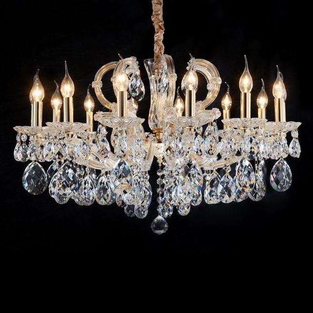 Michael Amini® Portola II Clear 14-Light Chandelier-1