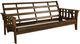 Kodiak Furniture Tucson Rustic Walnut Full Futon Frame-0