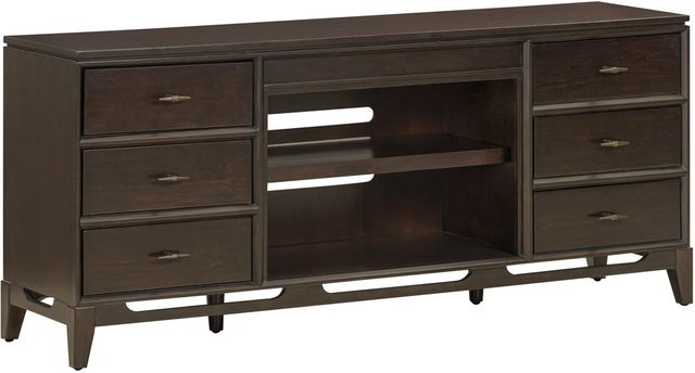 aspenhome® Sutton French Roast 65" Fireplace Console-0