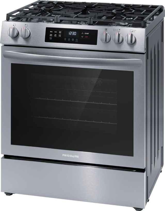 SCRATCH & DENT - Frigidaire® 30" Stainless Steel Slide In Gas Range-2