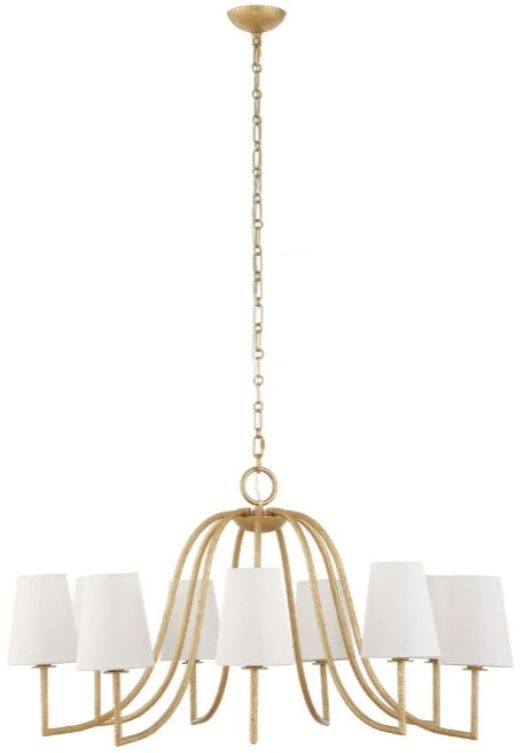 Uttermost® Seville Golden 9 Light Chandelier-0