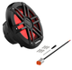 Rockford Fosgate® 10" DVC Black 2-Ohms Color Optix™ Marine Subwoofer-4