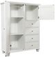 aspenhome® Cambridge White Chiffarobe-2