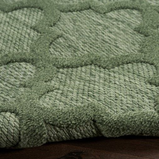 Nourison Home™ Easy Care Green 5'x7' Area Rug-4