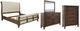 Liberty Furniture Americana Farmhouse 4-Piece Beige/Dusty Taupe King Sleigh Bed Set-0