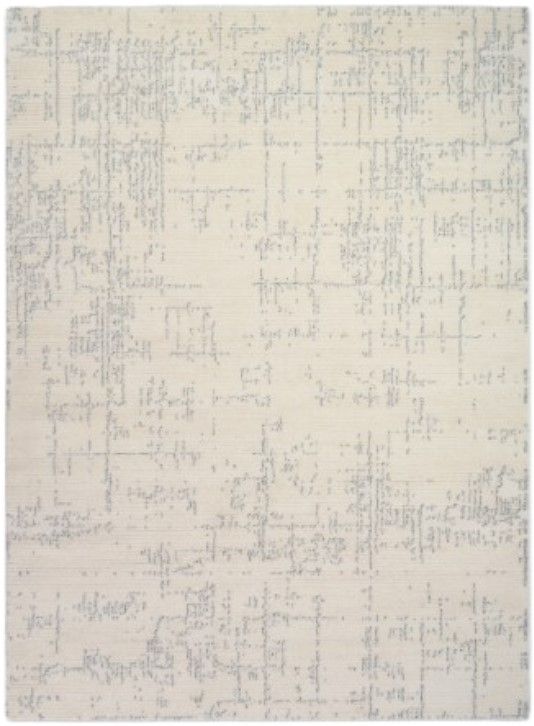 Nourison Home™ Ivory Hues Ivory Gray 5'x7' Style 1 Area Rug-0